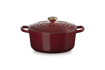 Le Creuset Cast Iron Signature Round Casserole 22cm Rhone
